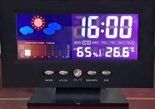 Wetterstation lcd display - wetterstation,