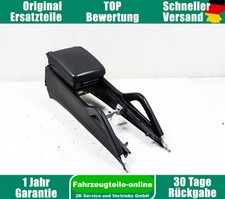 Mittelkonsole mit Ablagefach Glattleder schwarz Porsche Cayenne 9PA 95555221104