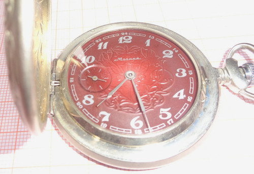 Metall taschenuhr savonette - metall,