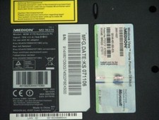 Gehäuse unten Medion MD96370 8100250278-22508