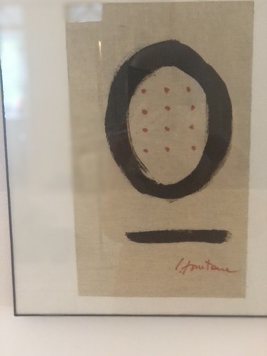 Nach lucio fontana - fontana, zeichnung