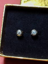 Ohrstecker 0,30 ct. Brillanten Diamanten 585 Gold Reinheit VS mit Schmuck-Pass