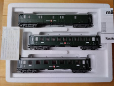 Märklin 42383 3-tlg. Set Oldtimer Personenwagen SBB Neuwertig OVP