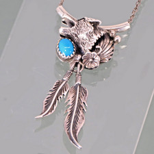 Navajo Silber Kette mit