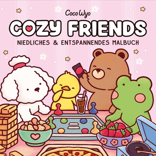 Cozy friends malbuch - cozy, für