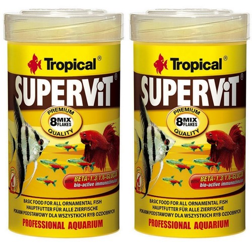 Tropical supervit flocken - 2x,