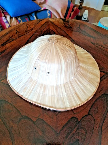 Tropenhut tropenhelm stroh - tropenhelm,