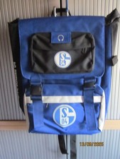 FC Schalke 04 Rucksack / Schultornister  / Schulranzen vintage neuwertig