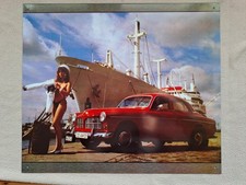 Blechschild historischer volvo - historischer,
