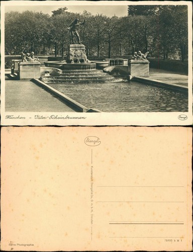 Ansichtskarte münchen vater - münchen,