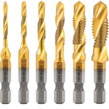 6-teiliges Kombi Bohrer