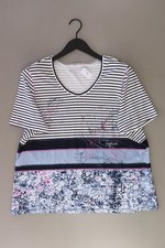 ✨ Bonita Ringelshirt Regular Shirt für Damen Gr. 44, XL gestreift Kurzarm blau ✨