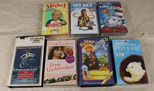 H/ 7 VHS Video Kauf Kassetten