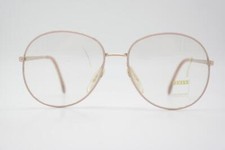 Vintage Brille Zeiss F 7913 2312 Pink Gold Oval Brillengestell eyeglasses