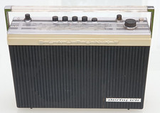 Blaupunkt Derby 671 Transistorradio von 1967 / 1968 schwarz und beige