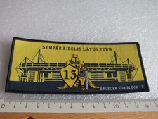 BVB BORUSSIA DORTMUND - Aufnäher - FAN CLUB - BRÜDER VON BLOCK 13 - Nr.11