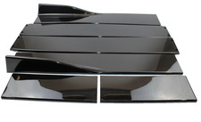 Seitenschweller Ersatz für Audi A3 8P 8V 8Y S3 A1 8X Schwarz Glanz 2m Tuning