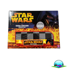 Star Wars Saga Edition Schachspiel – Sammlerstück mit Figuren 2005 - Vollständig