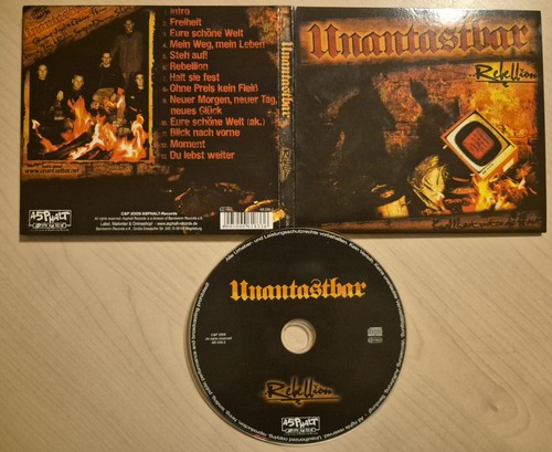 Unantastbar rebellion cd - unantastbar,
