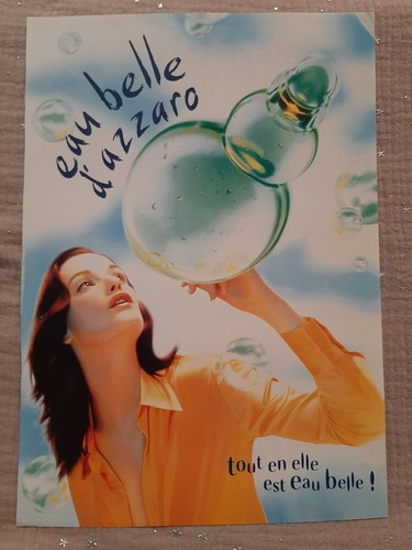 Werbepapier parfum azzaro - parfum.,