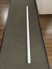 PVC Rollladen Führungsschienen Rollladenführung weiß 45x47mm, 1680 mm 