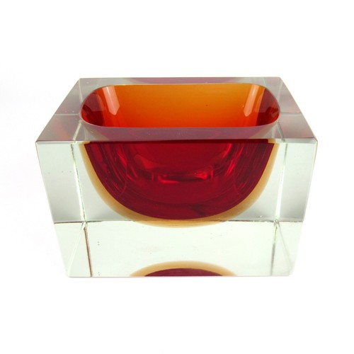Murano glas aschenbecher - murano,