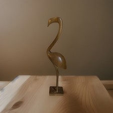 Vintage alte Figur Flamingo