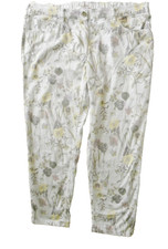 Hose von Zerres 7/8, Gr.46, Pastell bunt, Blumen Baumwollmischung