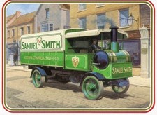 Matchbox Models of Yesteryear Y8 Yorkshire Steam Wagon S. Smith Art Work Card