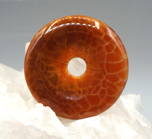 Feuerachat donut mm - donut,