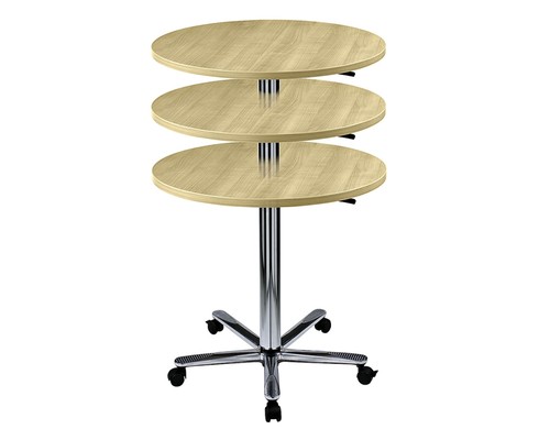 Säulenhubtisch rund cm - rund,