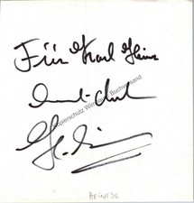 Original autogramm heintje - heintje, ///