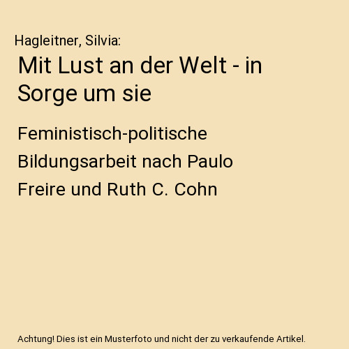 Mit lust der - an, in