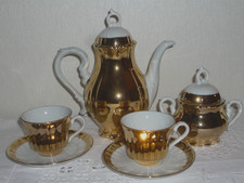 Mocca Service 2 Personen gold