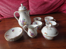 Hutschenreuther Dresden Moritzburg Moccaservice für 4 Personen