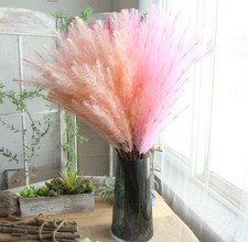 Kunstblume Kunstpflanzen federartiges Farn Blumenstrauß Deko Weiß Blau Pink Lila