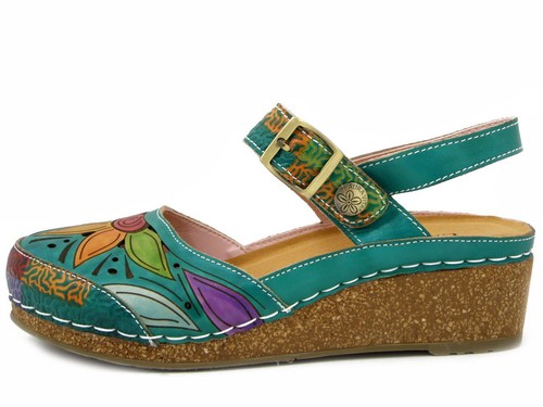 Damen leder sabot - damen,