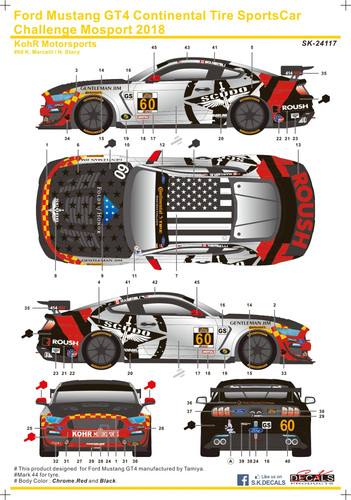Ford mustang gt4 - ford,