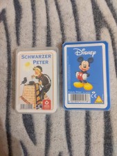 2 Kartenspiel - Schwarzer Peter Und Disney Micky Maus Fekete Peter 
