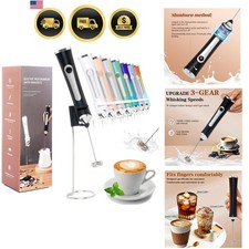 Rechargeable milk frother - rechargeable,