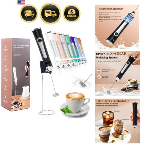 Rechargeable milk frother - rechargeable,