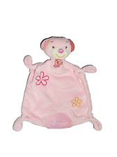 WIE NEU *  Topolino Ernsting's Schmusetuch rosa BÄR TEDDY TEDDYBÄR Schnuffeltuch