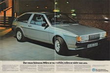 Volkswagen VW Scirocco II GLI - Reklame Werbeanzeige Original-Werbung 1981 (1)