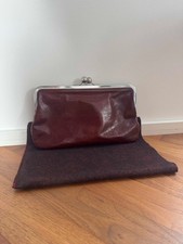 VOLKER LANG Bügeltasche Marlene Vintage Leder ruby Top Zustand