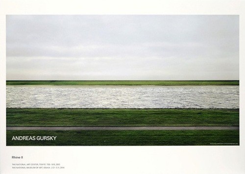 Andreas gursky rhein - "rhein, ii"