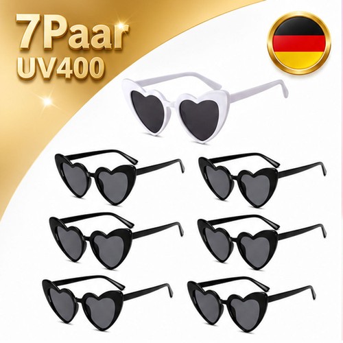 Stück herz sonnenbrille - 7,