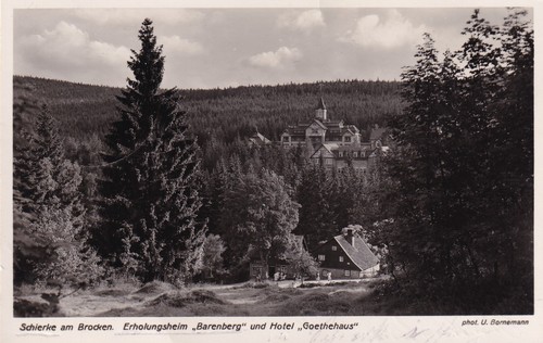 Postkarte schierke am - schierke,