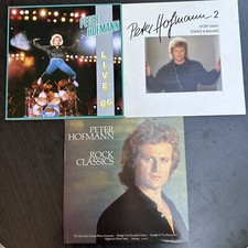 Peter Hofmann 3 LPs Vinyl Schallplatten sehr guter Zustand 