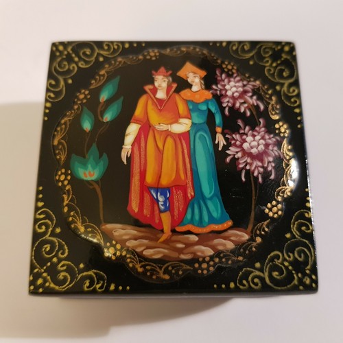 Russische kholui schwarz lack - russische,