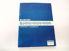 Suzuki Samurai SJ410 V K Jeep Werkstatthandbuch Reparaturanleitung 1985